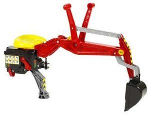 Rolly Red Backhoe for Xtrac