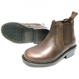 Oaktrak Walton Kids Dealer Boots -  Waxed Brown