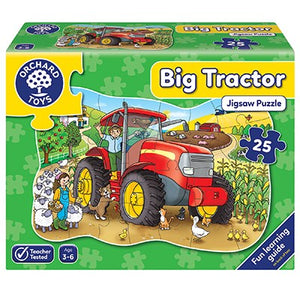 Big Tractor Jigsaw Puzzle 25pcs